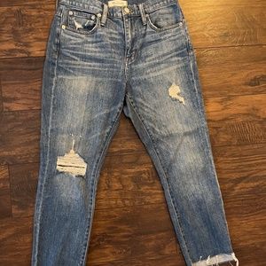 Madewell High-Rise Slim Boyjeans